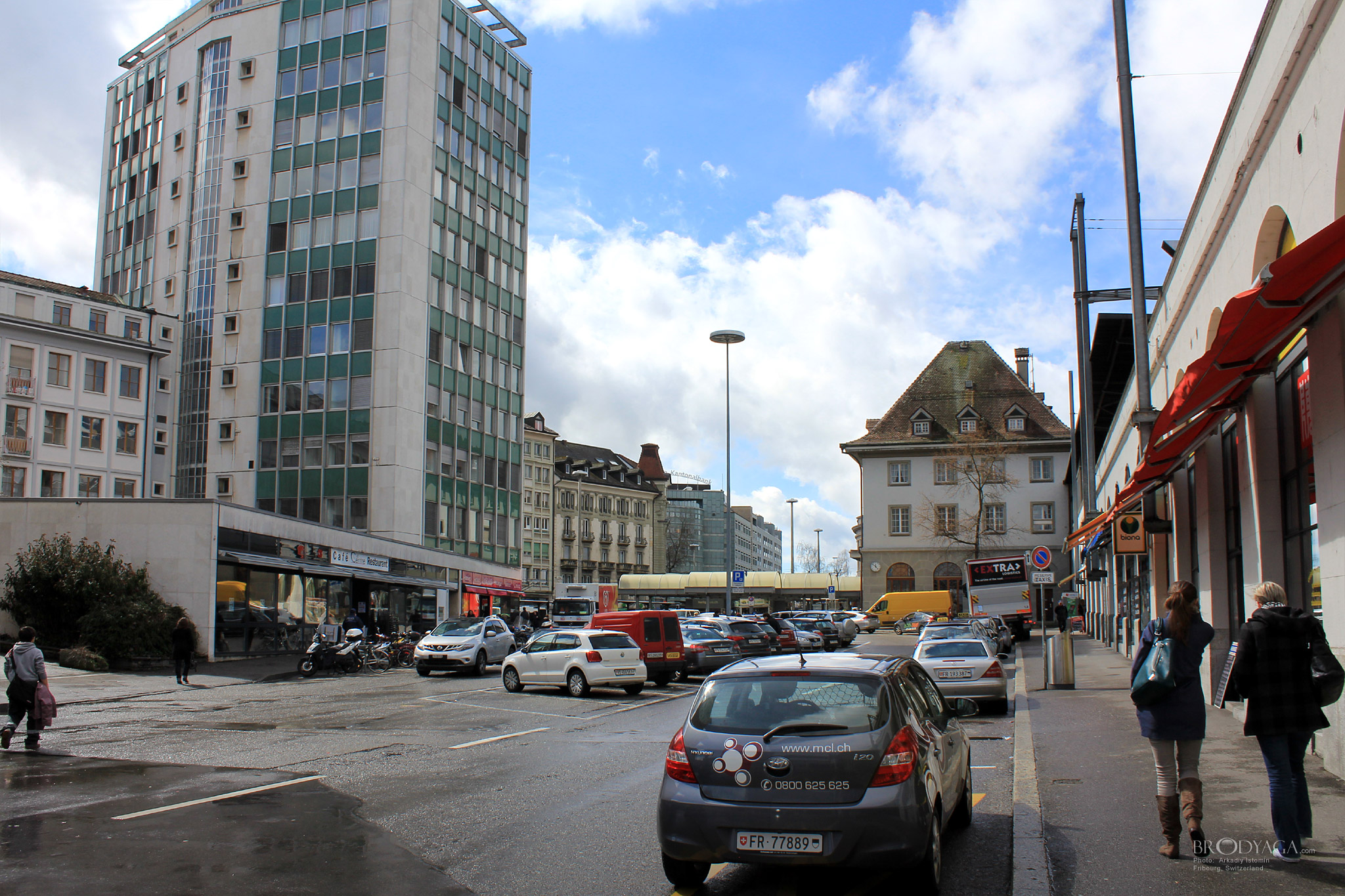 Railway station Fribourg
